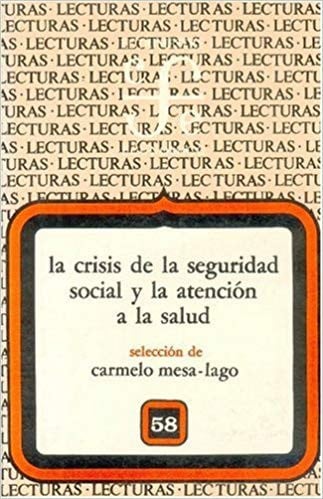 CRISIS SEGUIRDAD SOCIAL, de MESA | portada del libro