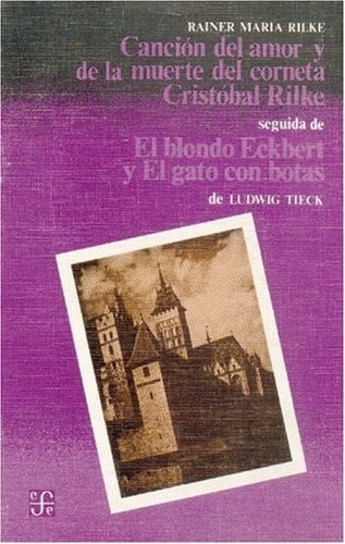 CANCION DE AMOR Y MUERTE, de RILKE | portada del libro