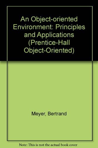AN OBJECT ORIENTED ENVIRONMENT, de MEYER | portada del libro