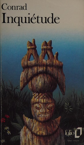 INQUIETUDE, de Joseph Conrad | portada del libro