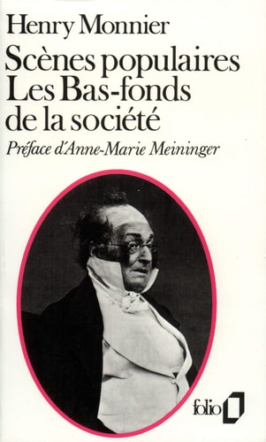 SCENES POPULAIRES / LES BAS-FONDS DE LA SOCIETE, de Monnier | portada del libro