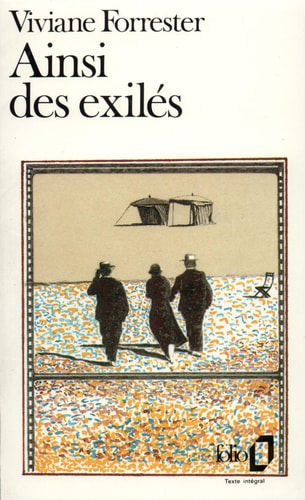 AINSI DES EXILES, de Viviane Forrester | portada del libro