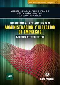 Introducción a la Estadística para Administración y Dirección de Empresas, de Inglada López de Sabando | portada del libro