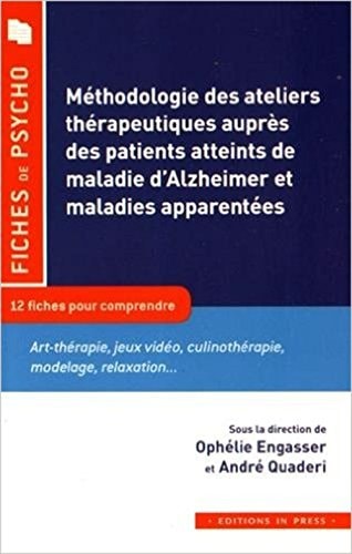 ETHODOLOGIE DES ATELIERS THERAPEUTIQUES, de Engasser | portada del libro