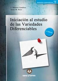 INICIACION AL ESTUDIO DE LAS VARIEDADES DIFERENCIABLES, de GAMBOA | portada del libro