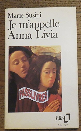 JE M'APPELLE ANNA LIVIA, de Marie Susini | portada del libro