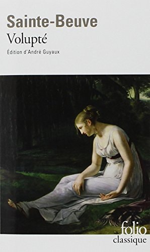 VOLUPTE, de Charles Augustin Sainte-Beuve | portada del libro