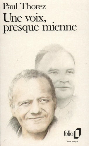 UNE VOIX PRESQUE MIENNE, de Paul Thorez | portada del libro