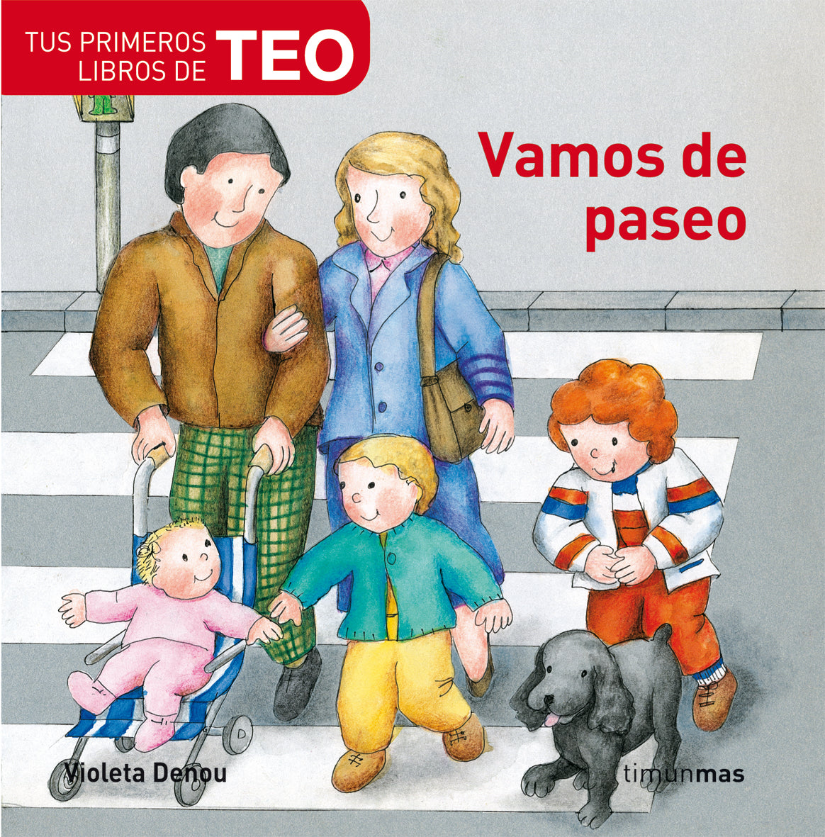 Vamos de paseo, de Denou | portada del libro
