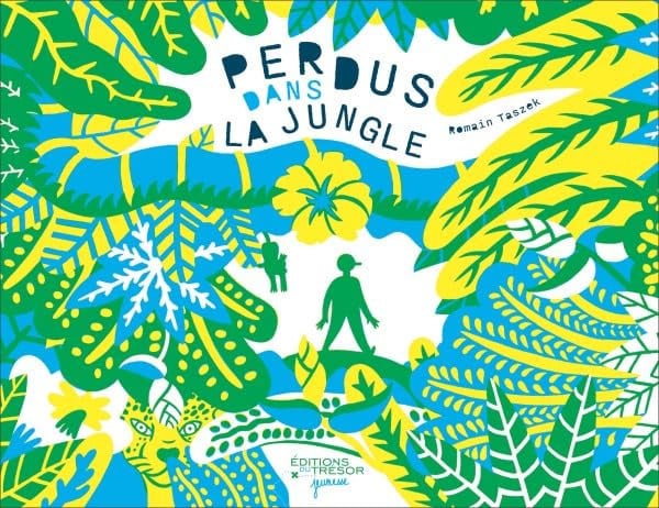 PERDUS DANS LA JUNGLE, de TASZEK ROMAIN | portada del libro