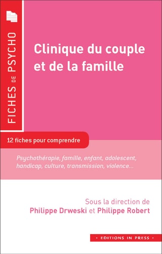 Clinique du couple et de la famille, de Philippe Drweski | portada del libro