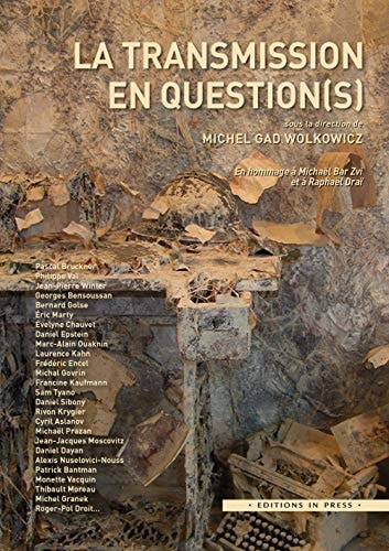 A TRANSMISSION EN QUESTION(S), de Michel Gad Wolkowicz | portada del libro