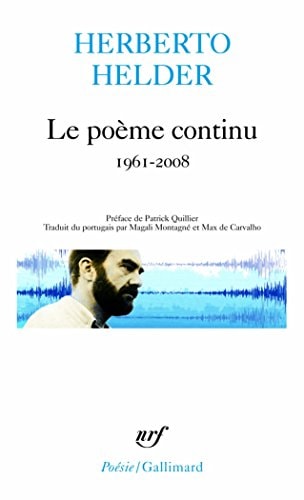 LE POEME CONTINU, de Herberto Helder | portada del libro