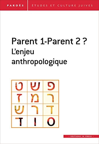 ARDES N.66 - PARENT 1-PARENT 2 ? L'ENJE, de Shmuel Trigano | portada del libro