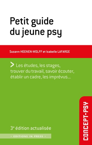 ETIT GUIDE DU JEUNE PSY, de Susann Heenen-Wolff | portada del libro