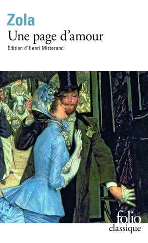 UNE PAGE D'AMOUR, de Zola | portada del libro