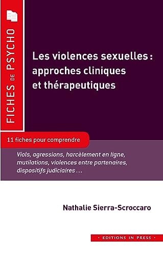 ES VIOLENCES SEXUELLES : APPROCHES CLIN, de Nathalie Sierra-Scroccaro | portada del libro