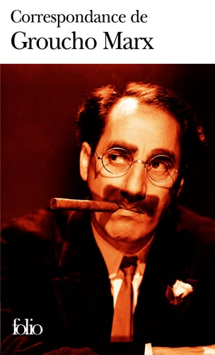 CORRESPONDANCE, de Groucho Marx | portada del libro