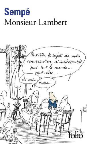 MONSIEUR LAMBERT, de Sempé | portada del libro