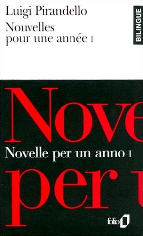 NOUVELLES POUR UNE ANNEE/ NOVELLE PER UN ANNO T1, de Luigi Pirandello | portada del libro