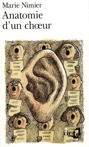 ANATOMIE D'UN CHOEUR, de Marie Nimier | portada del libro