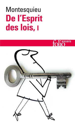 DE L'ESPRIT DES LOIS T1, de Montesquieu | portada del libro