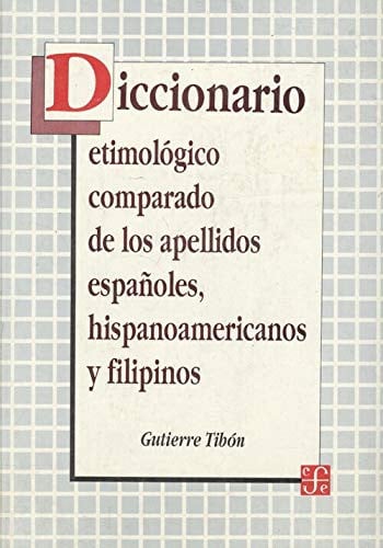 DIC.ETIM.COMP.APELLIDOS-TIBON, de TIBON | portada del libro