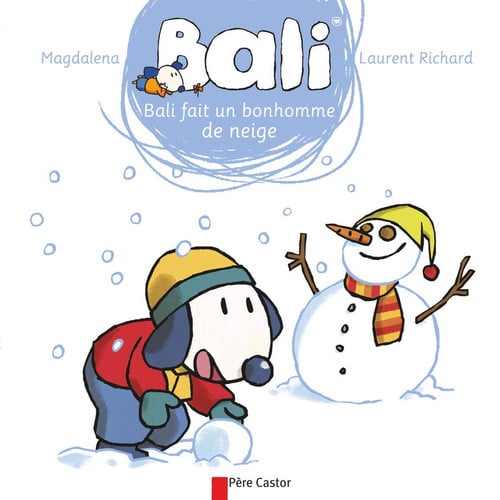 ALI FAIT UN BONHOMME DE NEIGE, de MAGDALENA#RICHARD | portada del libro