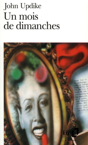 UN MOIS DE DIMANCHES, de John Updike | portada del libro