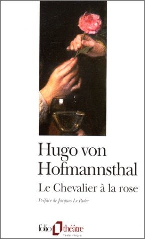 LE CHEVALIER A LA ROSE, de Hugo von Hofmannsthal | portada del libro