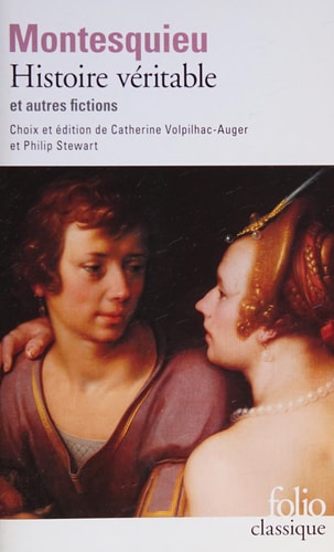 HISTOIRE VERITABLE ET AUTRES FICTIONS, de Montesquieu | portada del libro