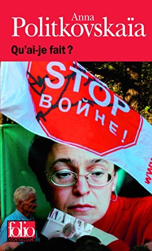 QU'AI-JE FAIT ?, de Politkovskaïa | portada del libro