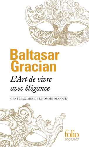 L'ART DE VIVRE AVEC ELEGANCE, de Baltasar Gracián | portada del libro