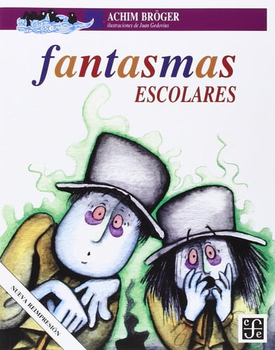 FANTASMAS ESCOLARES, de BROGER | portada del libro