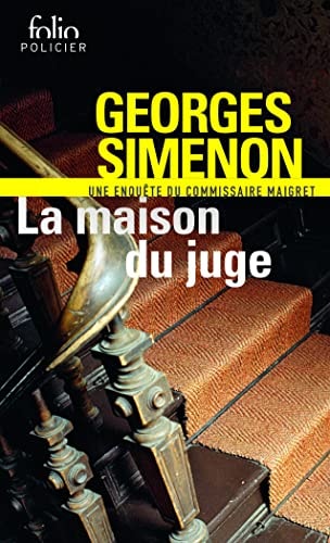 LA MAISON DU JUGE, de Georges Simenon | portada del libro