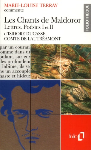 LES CHANTS DE MALDOROR LETTRES POESIES I ET II D'ISIDORE DUC, de Marie-Louise Terray | portada del libro