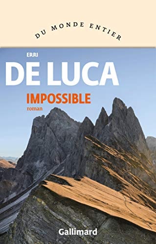 IMPOSSIBLE, de Erri de Luca | portada del libro