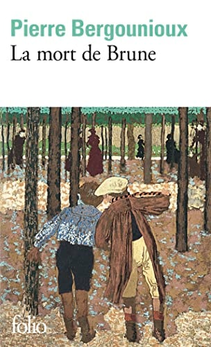 MORT DE BRUNE, de Pierre Bergounioux | portada del libro