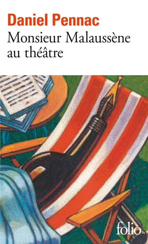 MONSIEUR MALAUSSENE AU THEATRE, de Daniel Pennac | portada del libro
