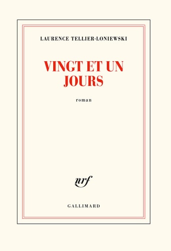 VINGT ET UN JOURS, de Laurence Tellier-Loniewski | portada del libro