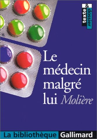 LE MEDECIN MALGRE LUI, de Molière | portada del libro