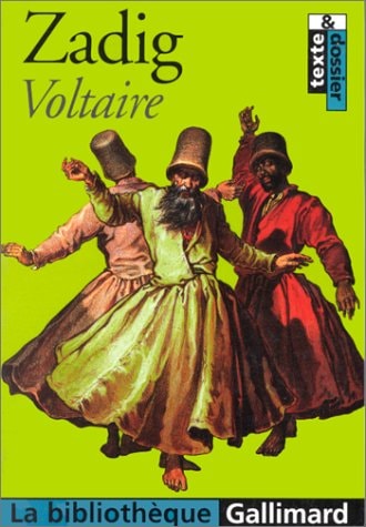 ZADIG OU LA DESTINEE, de Voltaire | portada del libro