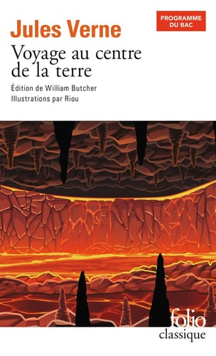 VOYAGE AU CENTRE DE LA TERRE, de Jules Verne | portada del libro