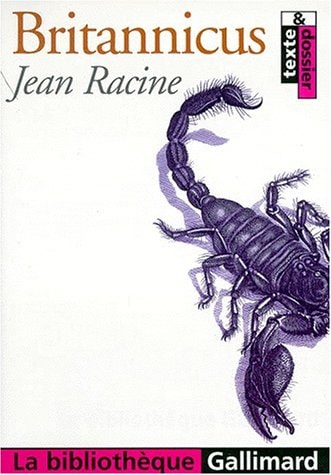 BRITANNICUS, de Racine | portada del libro