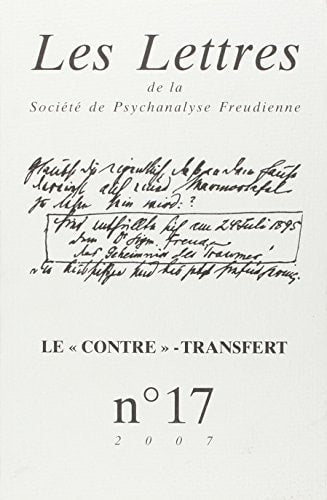 LETTRES DE LA SPF N17 2007 LE CONTRE -, de Collectif | portada del libro