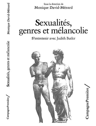 SEXUALITES, GENRES ET MELANCOLIE, de David-Ménard | portada del libro