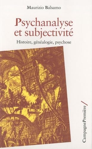 PSYCHANALYSE ET SUBJECTIVITE, de Maurizio Balsamo | portada del libro