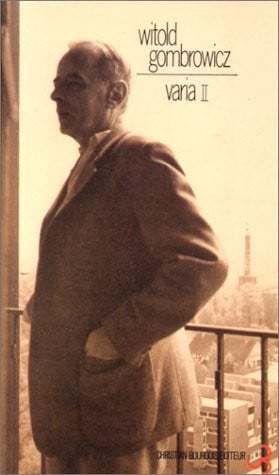 VARIA 2, de GOMBROWICZ WITO | portada del libro