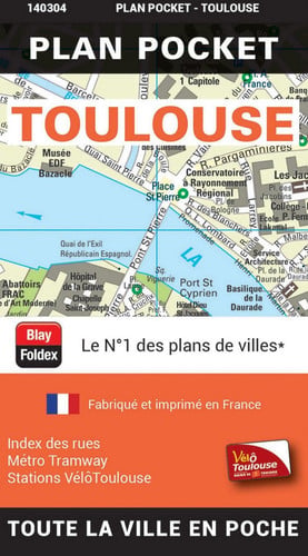 TOULOUSE PLAN POCKET, de BLAY-FOLDEX | portada del libro