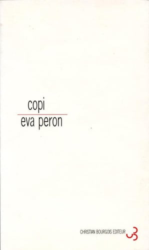 EVA PERON, de COPI | portada del libro